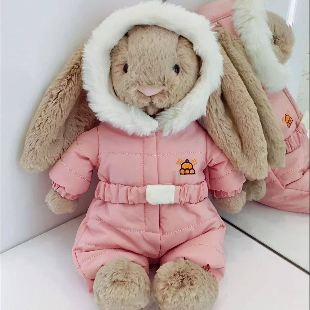 Bunny Snow Suit stuffed toy Soft and Fluffy