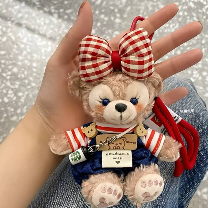 New Maillard Shelliemay Handbag Pendant Duffy Bear Doll Keychain Figurine Doll FAz8