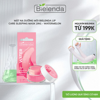 Mặt nạ dưỡng môi Bielenda Lip Care Sleeping Mask 2in1 - Watermelon dưỡng ẩm, phục hồi môi khô nứt nẻ 10g