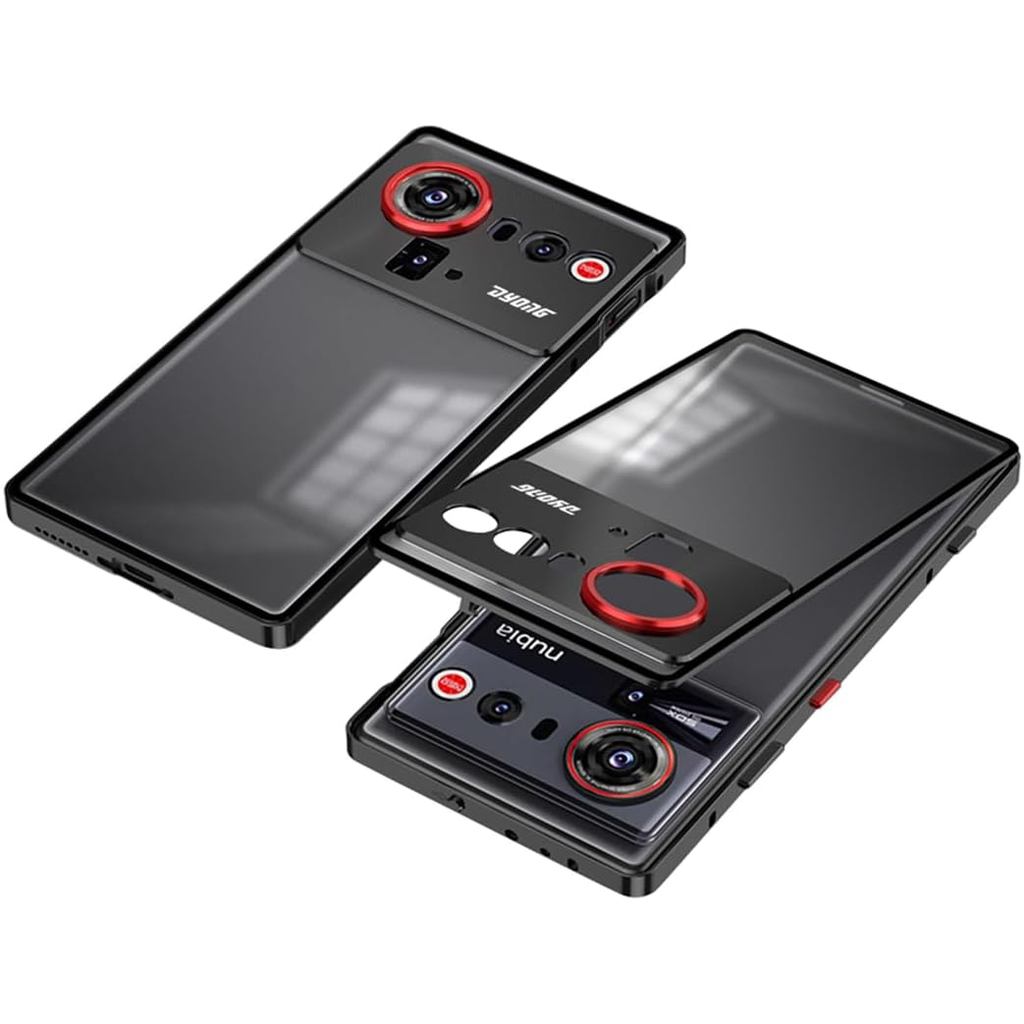 Ốp khung kim loại cho Nubia Z80 Ultra hàng đầu và Z80 Ultra có mặt sau bề mặt mờ PC