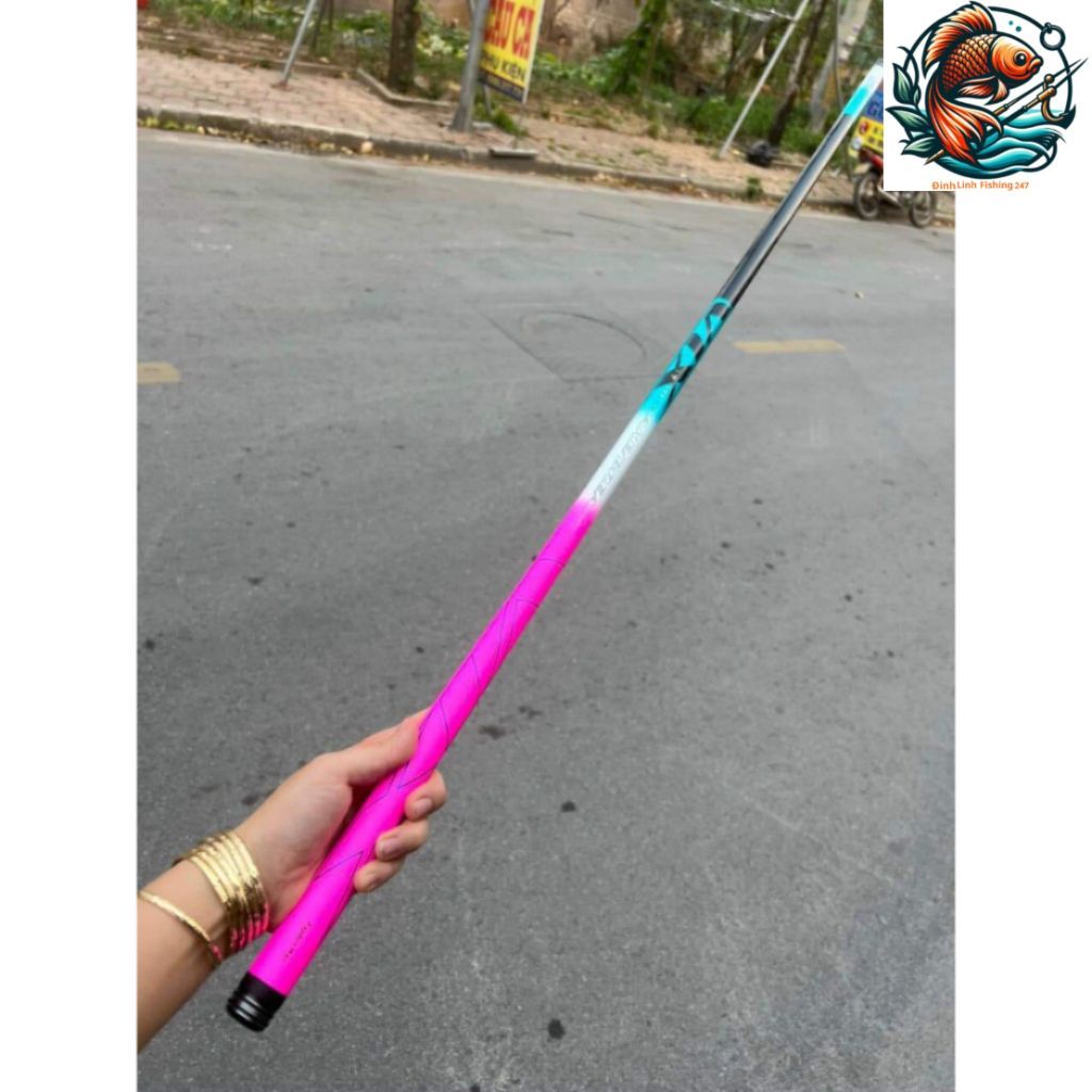 Cần câu tay MX-VIX 5H độ cứng, bao gồm ngọn phụ cho cần câu đơn đài VIX 5H.