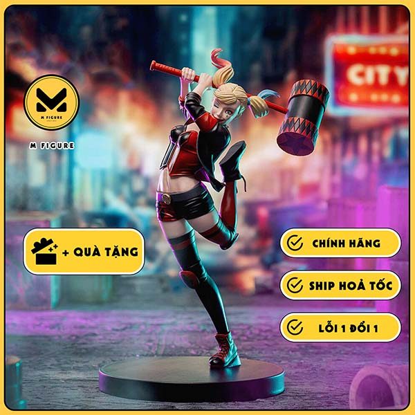 MÔ HÌNH Harley Quinn - Batman - ACT/CUT Premium Figure (SEGA)FIGURE CHÍNH HÃNG