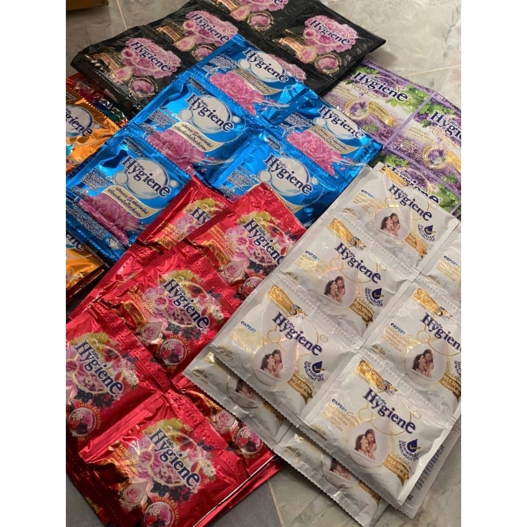 Nước Xã Vải Hygiene's Thái Dây 12 Gói ( GÓI 20ML ) CHUẨN THÁI
