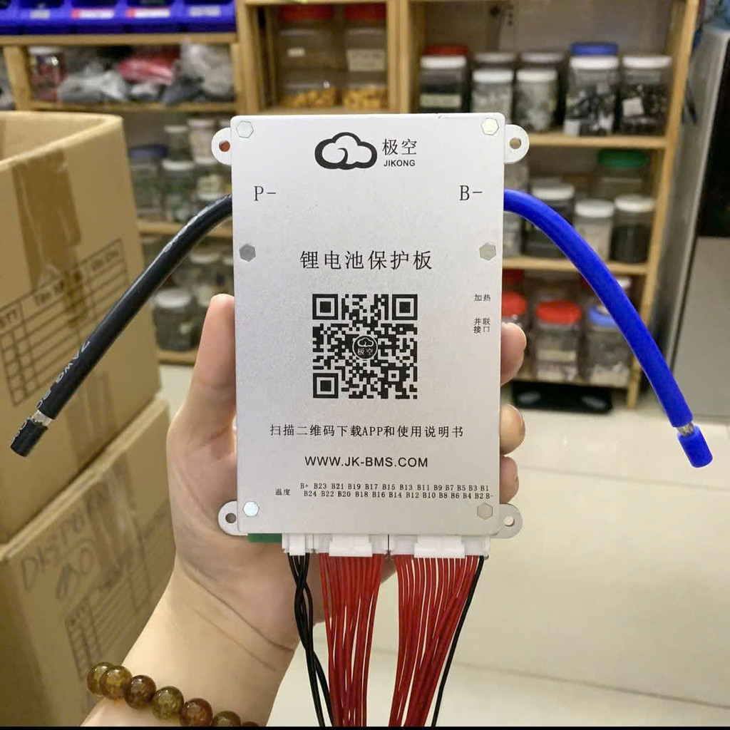 BMS JK HỆ 8-24S DÒNG XẢ ĐẾN 80A CÂN BẰNG CHỦ ĐỘNG VÀ CÓ BLUETOOTH APP CHO PIN