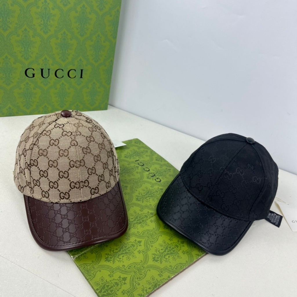 G GG Jacquard Mũ bóng chày Da và Vải Gucci Mũ bóng chày my