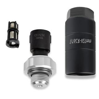 Bộ chuyển đổi cảm biến áp suất dầu cho Chevy Silverado Suburban Tahoe GMC Sierra Yukon Impala Pontiac G8, Avalanche, Camaro, cho 2009-2020 GM LS (12673134, Cảm biến áp suất dầu)