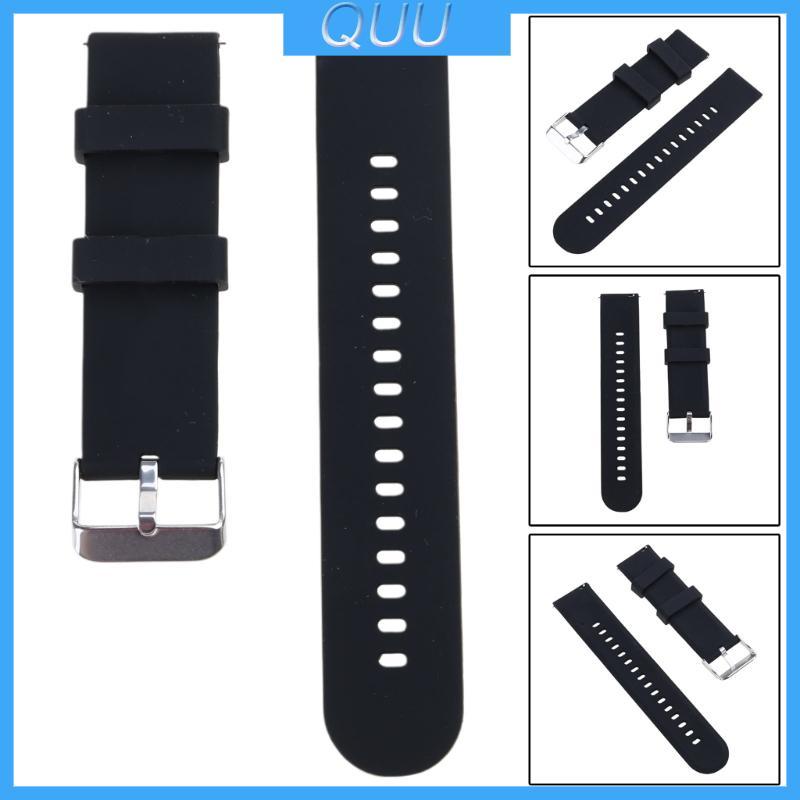 QUU Quick Release Watch Loop 20mm 22mm Dây đeo silicon chống mồ hôi