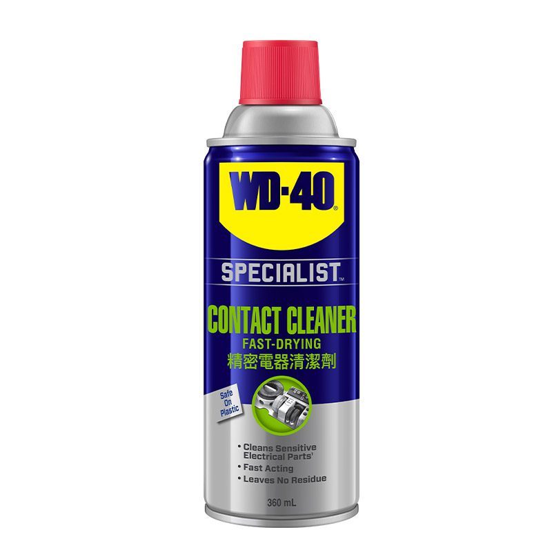 Nước rửa bo mạch điện tử WD 40 Contact Cleaner 360ml, chai xịt vệ sinh tiếp xúc điện, làm sạch nhanh