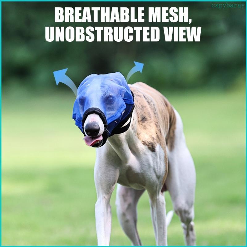 CBY Soft Full Closed Muzzle Thiết bị bảo vệ muzzle đa chức năng có thể điều chỉnh để ngăn ngừa cắn