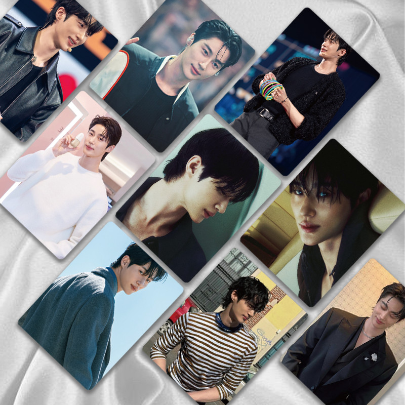 55 Chiếc Song Kang Byeon Woo-seok laser Ba Chiều Photocards Móc Khóa Móc Khóa Diễn Viên Hàn Quốc Opp