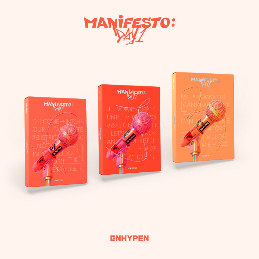 ENHYPEN - MANIFESTO : DAY 1 ( 3rd Mini Album )