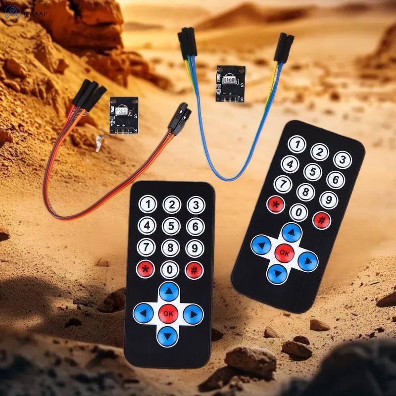 [JCAAAP] 1 Bộ Mô-đun điều khiển từ xa hồng ngoại HX1838 Mô-đun thu hồng ngoại không dây Bộ DIY HX183