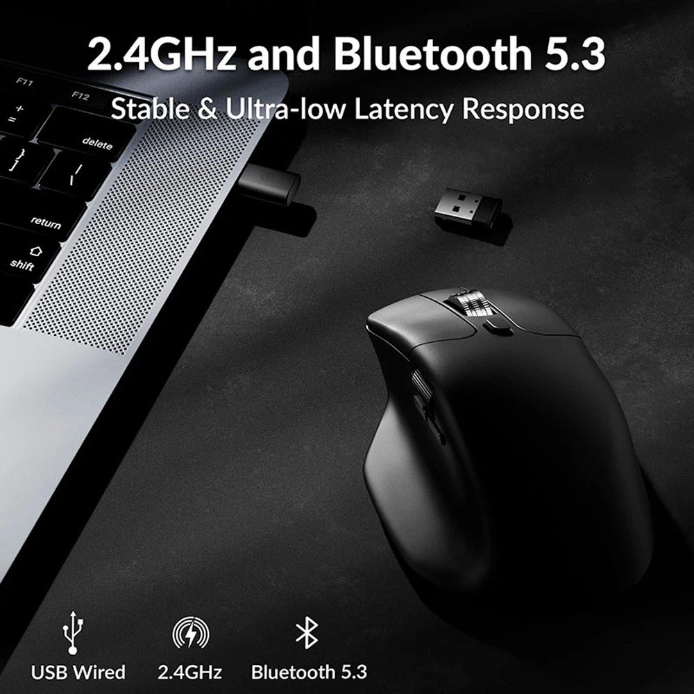 Chuột không dây Keychron M6 Wireless Silent Pixart 3311 - Hàng Chính Hãng | BigBuy360 - bigbuy360.vn