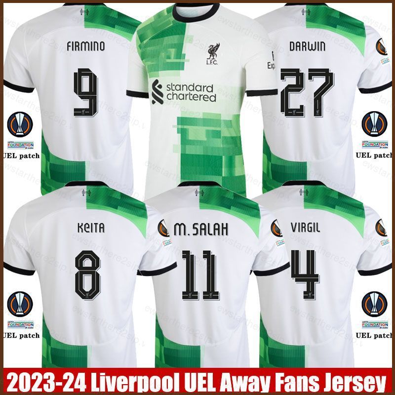 Nhà phân phối chính thứcjersey sân khách Liverpool 2023-2024 UEFA Europa League cho các cầu thủ Sala