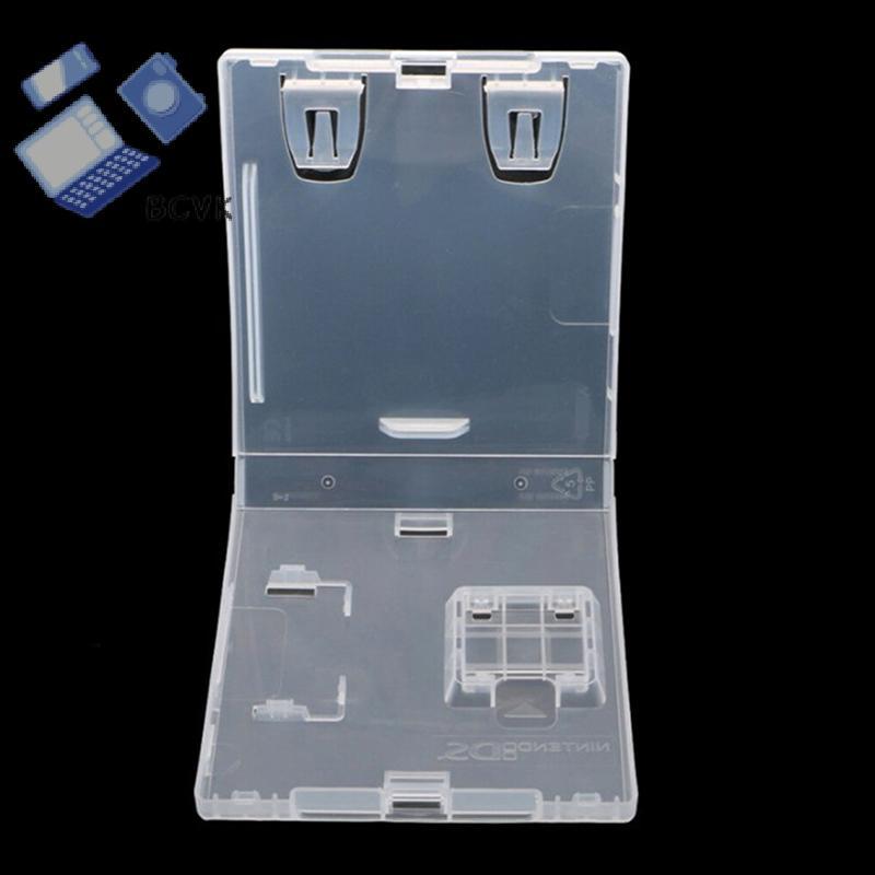 [BCVK] Hộp bảo vệ hộp đựng thẻ trò chơi thay thế màu trắng trong suốt cho Nintendo NDS Lite NDSL GBA