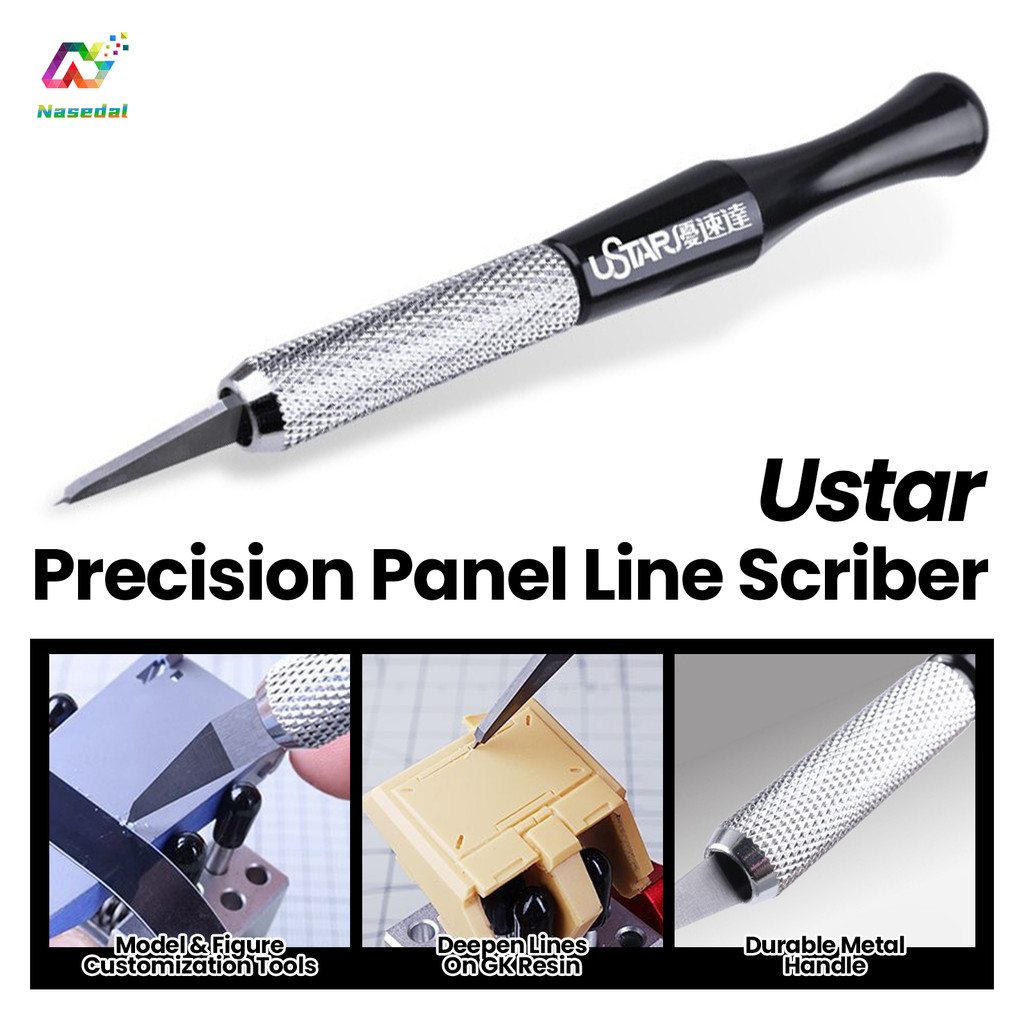 Ustar UA-90506 ~ 90510 Độ Cứng Thép Scriber Đánh Dấu Dao Mô Hình Xây Dựng Công Cụ Làm Cho Mô Hình Gu
