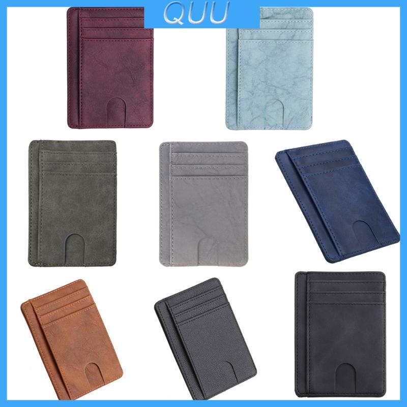 Slim RFID Blocking Leather Wallet Credit ID Card Holder Purse Money for Case for