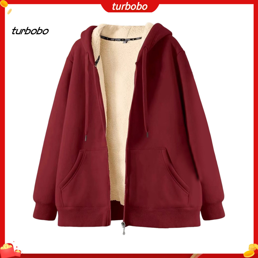 Turbo Boost Áo Hoodie Nam, Cozy Zip-Up với Túi và Lót Fleece Ấm Áp, Phù Hợp Mùa Thu Đông