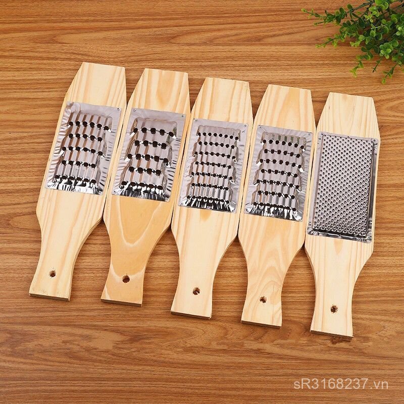 Grater Hộ Gia Đình Grater Grater Old-fashioned Pine Board Đa Năng Lotus Shredder Dụng Cụ Tiện Dụng C