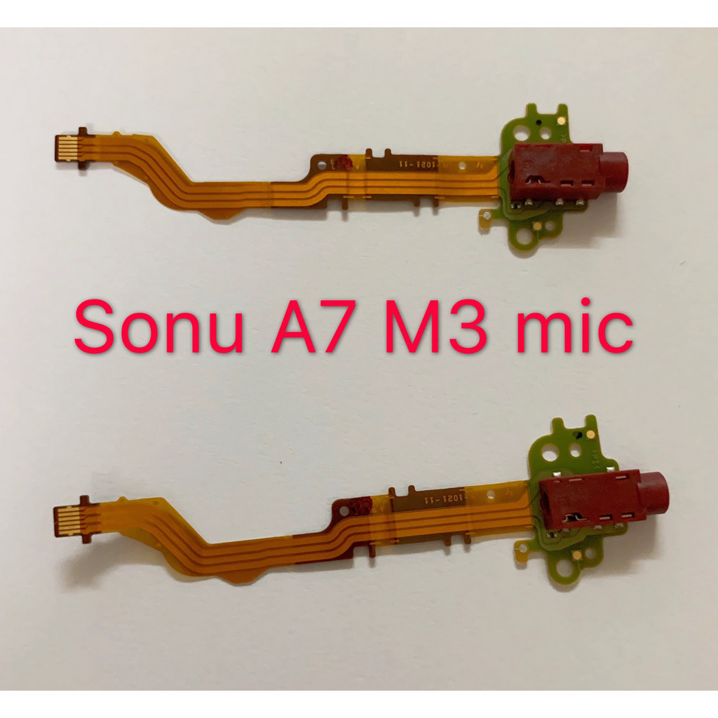 Sony ILCE-7M3 A7III A7M3 A7R3 Cáp Micro Micro Cáp Cổng Âm Thanh Cáp