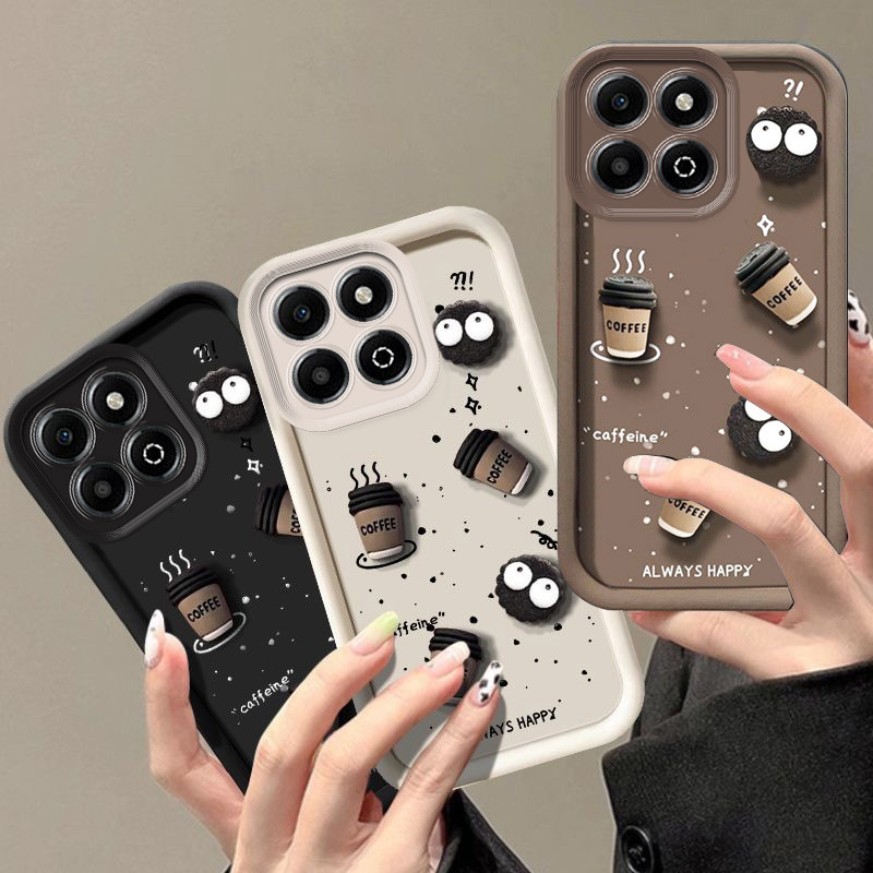 ốp lưng  honor x6b Ốp điện thoại cốc cà phê 3D honor x6b