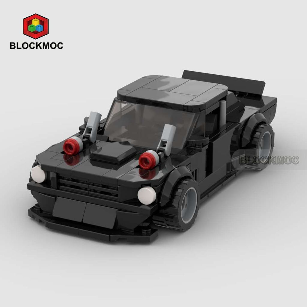 MOC Tương Thích Lego Ford Mustang Hoonicorn V2 Lắp Ráp speed8 Lưới Xe Mô Hình Khối Xây Dựng20251113