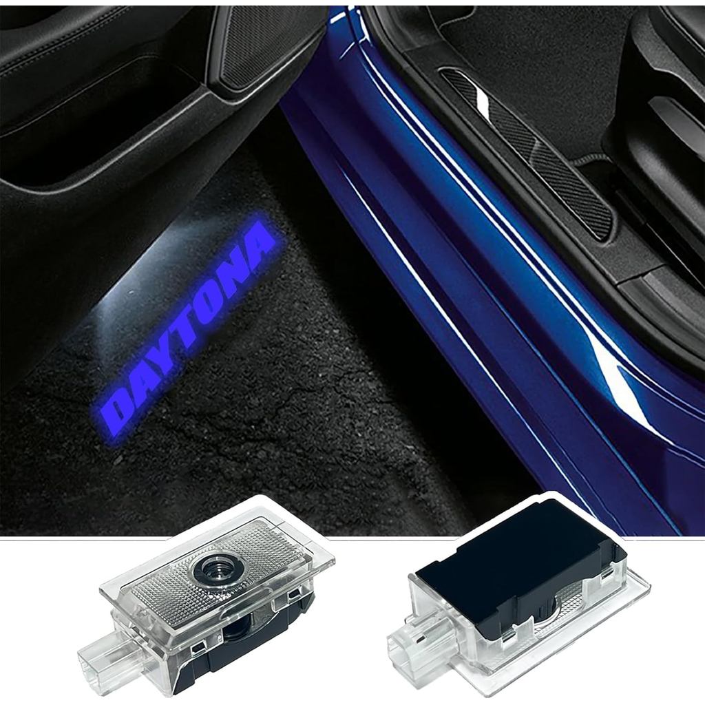 Never Fade Door Light Logo Led cho Dodge Charger Daytona Hellcat Máy chiếu Ghost Shadow Puddle Court