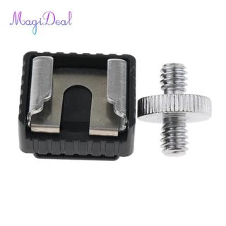 1 / 4 Inch Hot Shoe Adapter Cho 580 580EX 430 430EX Nhấp Nháy Gắn Phụ Kiện Chụp Ảnh