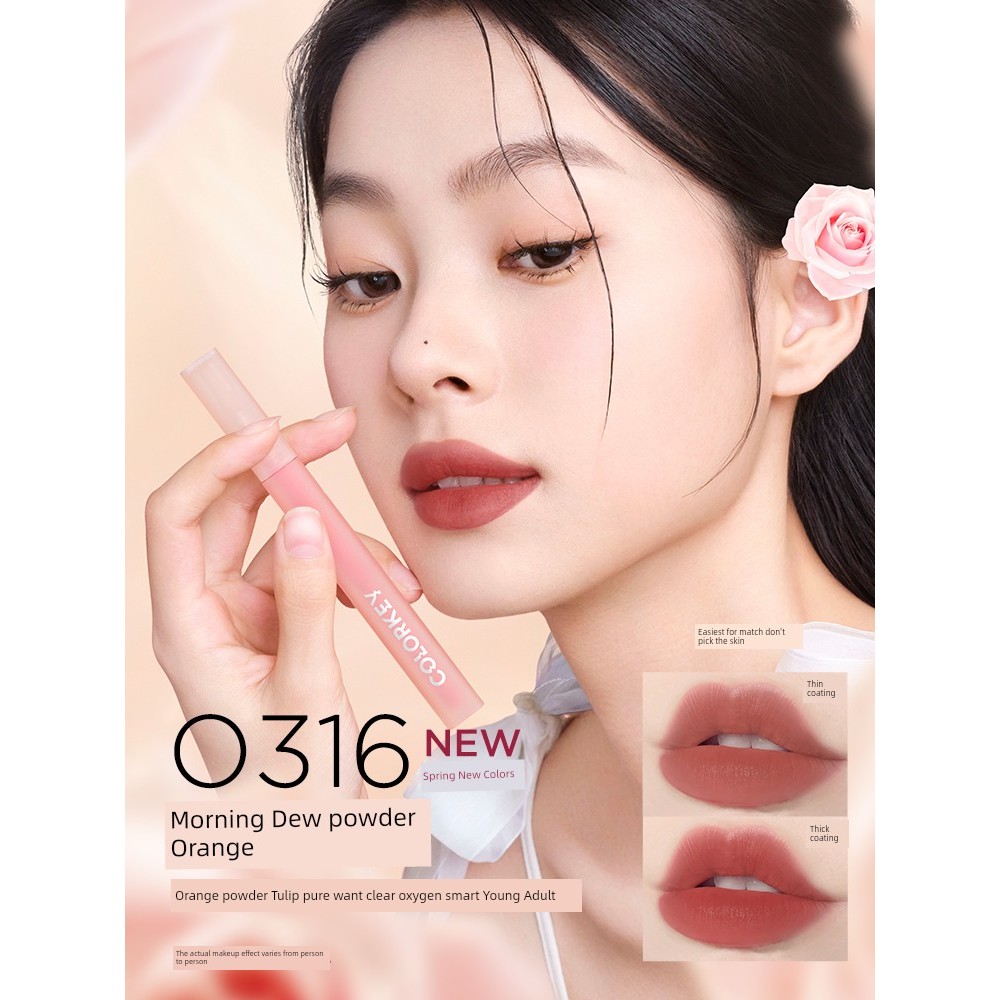 Colorkey Kolaqi Water Mist Lip Gloss 307 Mirror Matte Matte Lip Gloss 308 Lip Gloss Lipstick Giá Rẻ 