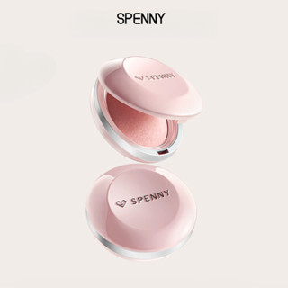  Spenny Blush Baking Powder Soft Mist Blush Purple Shrinking And Expanding Color Brightening Highlighting Natural Color Making Skin Face Blush Facial Makeup Skin-Friendly Skin 