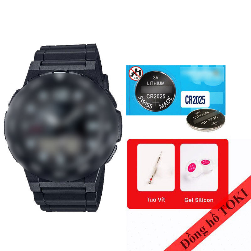 Pin CR2025 dùng cho đồng hồ tương thích casio AEQ-100W các màu