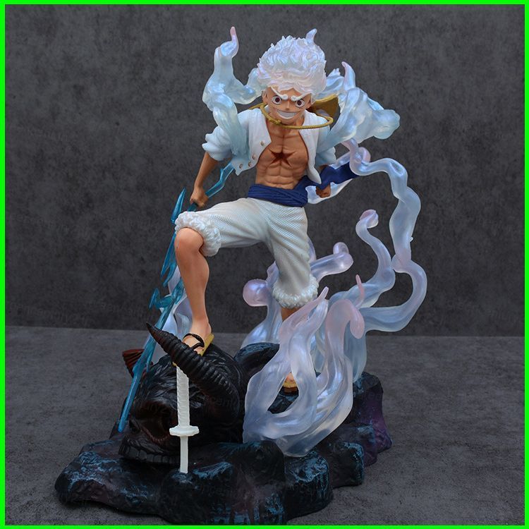 GC ONE PIECE Khỉ D. Luffy Gear 5 Sun God Nika Bộ sưu tập trang trí hình hành động