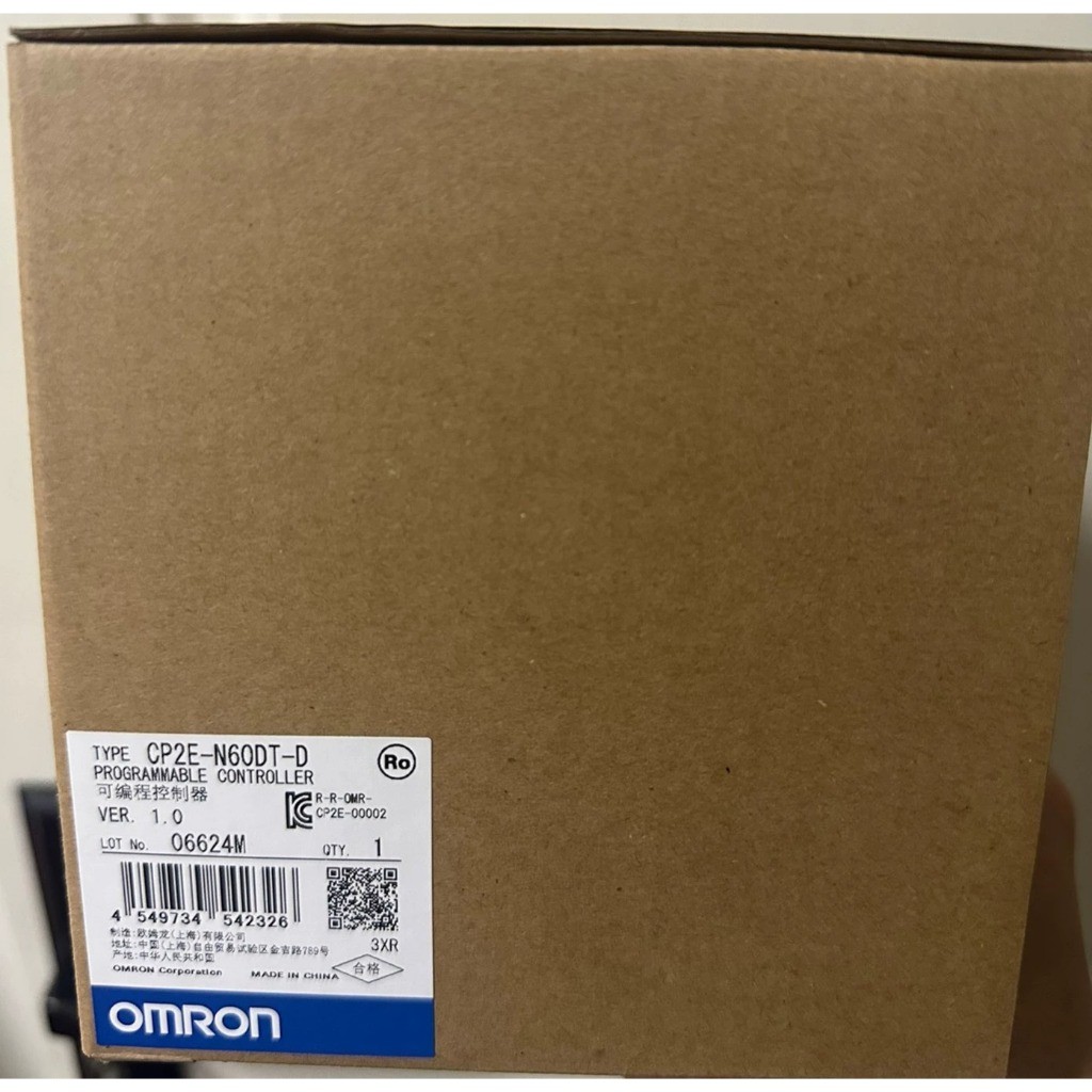 Bộ lập trình PLC Omron CP2E-S60-S40-S30-N40-N30-N20-N60DT-D-DT1-D-DR-A-E20 New