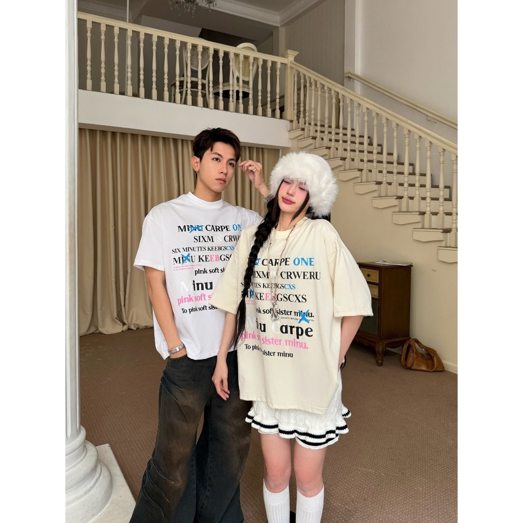 YC1996 - Áo thun in MINU CARPE 4 mùa unisex local brand