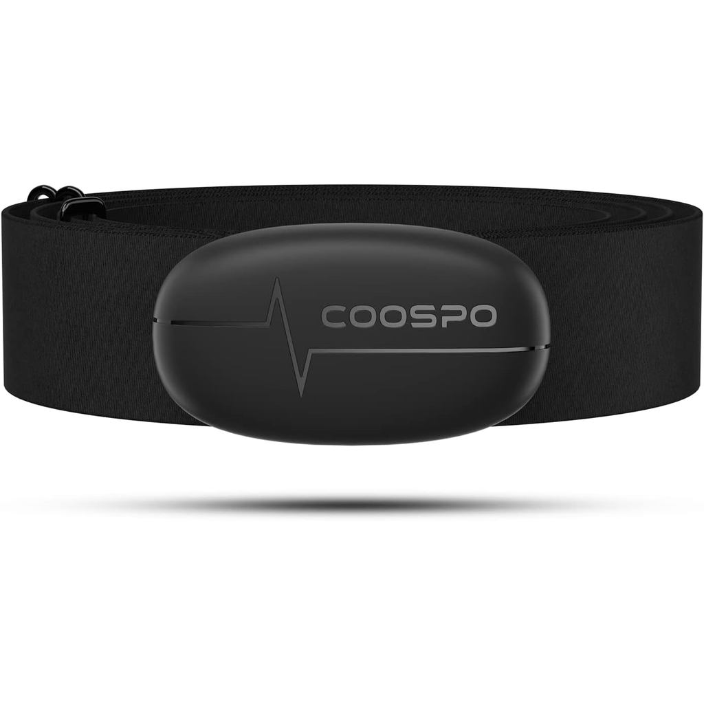 COOSPO H6 Theo dõi nhịp tim Dây đeo ngực Bluetooth 4.0 ANT + IP67 Cảm biến nhịp tim ngực cho Peloton