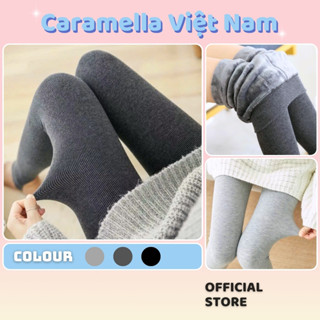  Quần Legging Nữ Lót Lông Caramella Quần Tất Lót Nỉ Dày Dặn Co Giãn Tốt Giữ Ấm Mùa Đông Cho Nữ H200 
