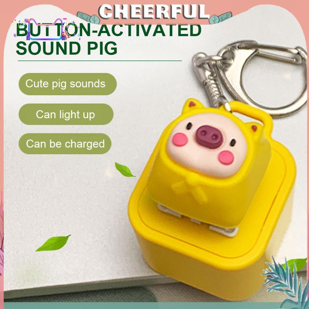 Động Vật Bàn Phím Fidget Đồ Chơi Fidget Clicker Bàn Phím Móc Khóa Giải Nén Đồ Chơi