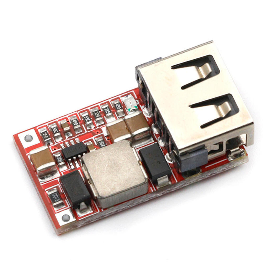039 Mô Đun Sạc USB Xe Hơi 6-24V 12V/24V Sang 5V 3A Bộ Chuyển Đổi Buck DC Mô Đun Nguồn 12V 5V