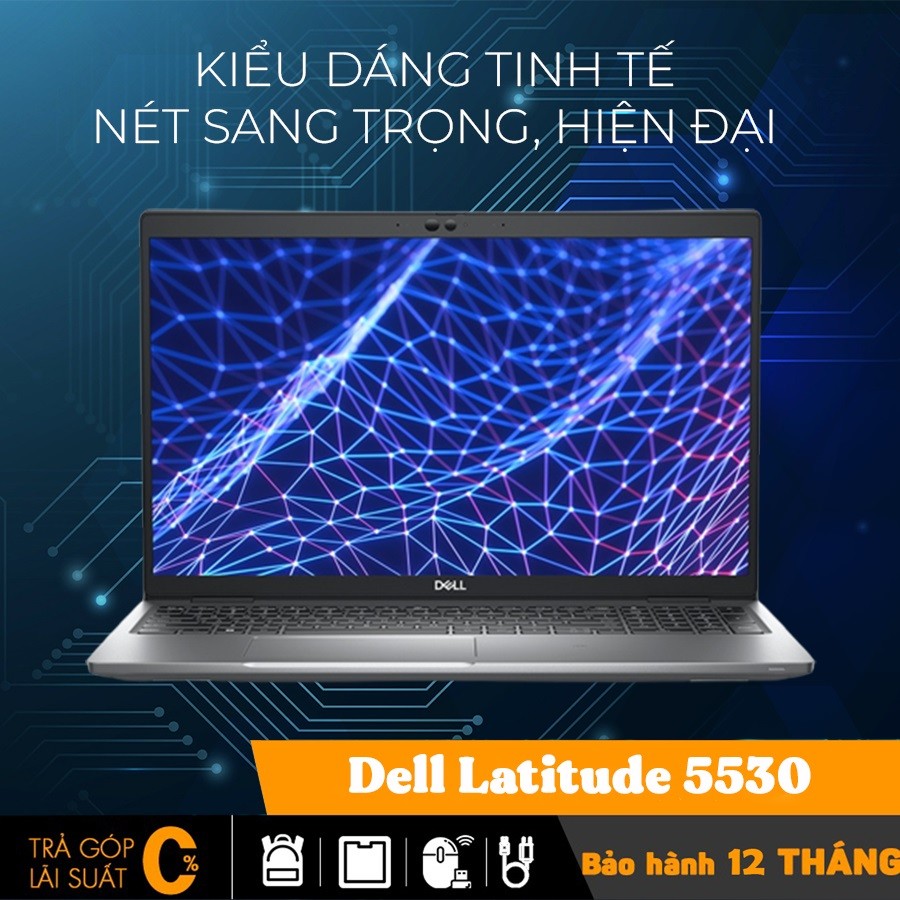 Dell Latitude 5530 Core I7-8750h, 8 Gb, Ssd 256gb, Nvidia Geforce Mx130 2gb, 15.6 Inch Full Hd
