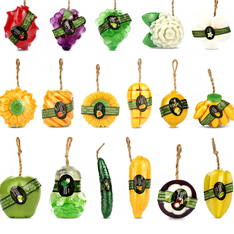 T Xà Phòng Tinh Dầu Trái Cây Thái Quà Tặng Cao Cấp Trái Cây Nhiệt Đới Xà Phòng Handmade Trái Cây Chă