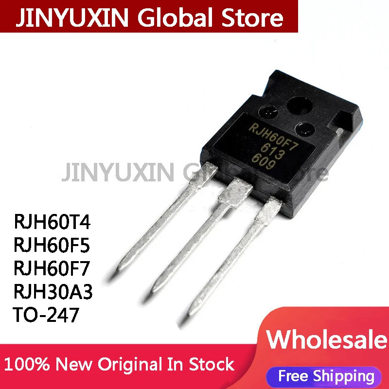 5 Cái RJH60T4 RJH60F5 RJH60F7 RJH30A3 TO-247 Bóng bán dẫn IGBT công suất cao