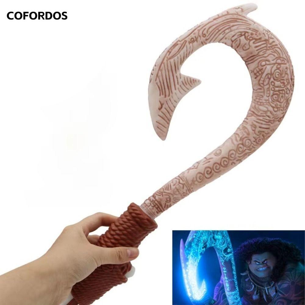 Cofordos Maui Fish Hook Toy, Cosplay Đạo cụ 42cm Moana 2 Ocean Adventure Toys, Âm thanh sáng tạo và 