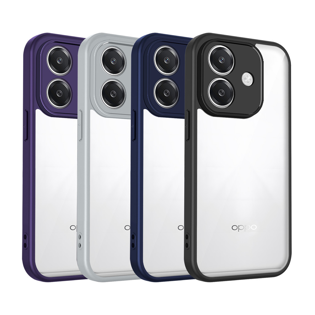 Ốp lưng OPPO A3X 5G Vỏ trong suốt mờ sang trọng cho Ốp điện thoại OPPO A3X 5G