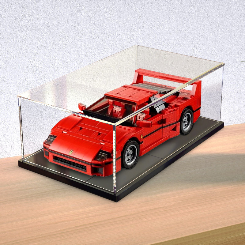 [Hộp trưng bày mô hình] Lego Ferrari F40 10248 Hộp trưng bày Acrylic Mô hình khối xây dựng Hộp chống
