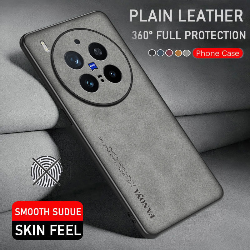 Ốp điện thoại da cừu Vivo X300 Pro 5G Fo Vivo X300 Pro X300Pro X 300 VivoX300Pro 2025 Ốp họa tiết mờ