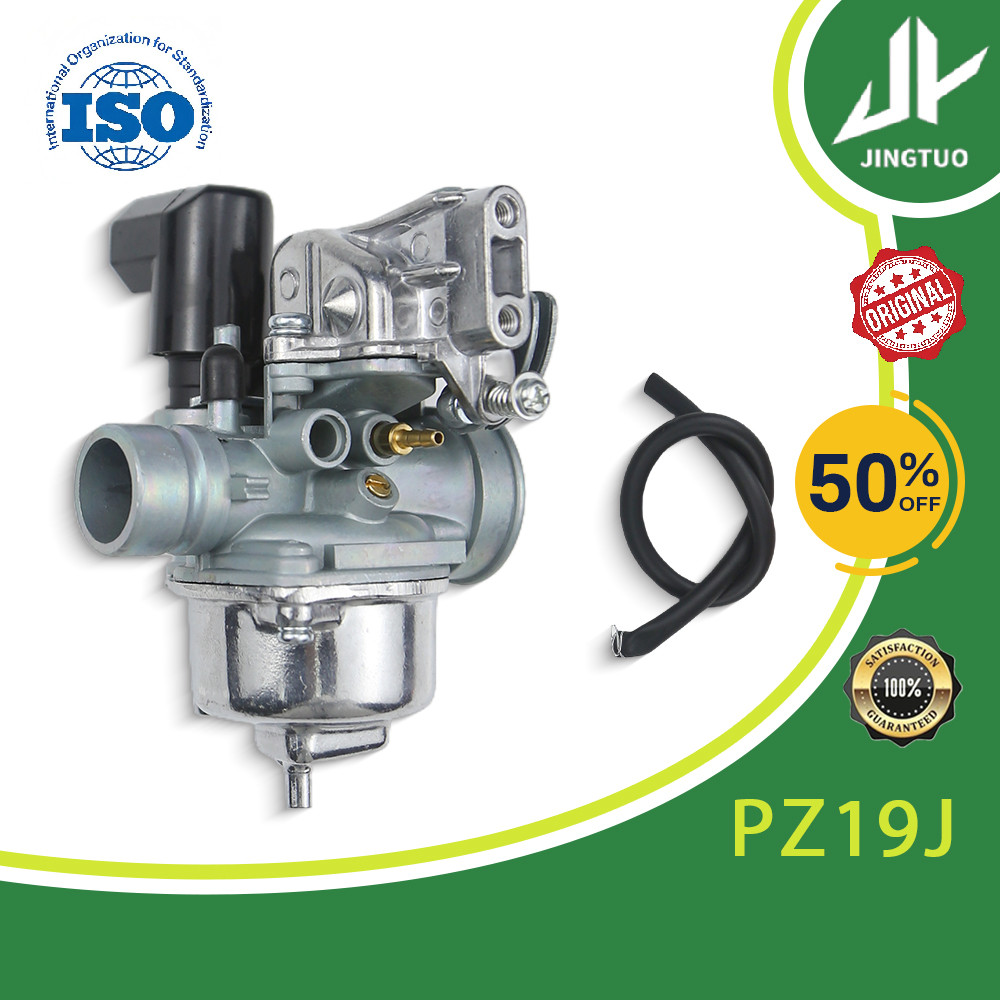 BỘ CHẾ HÒA KHÍ PZ19J cho XE MÁY MINAELLI 2 thì 50 90cc JOG50 JOG90 1E40QMB 1PE40QMB 1E50QMG