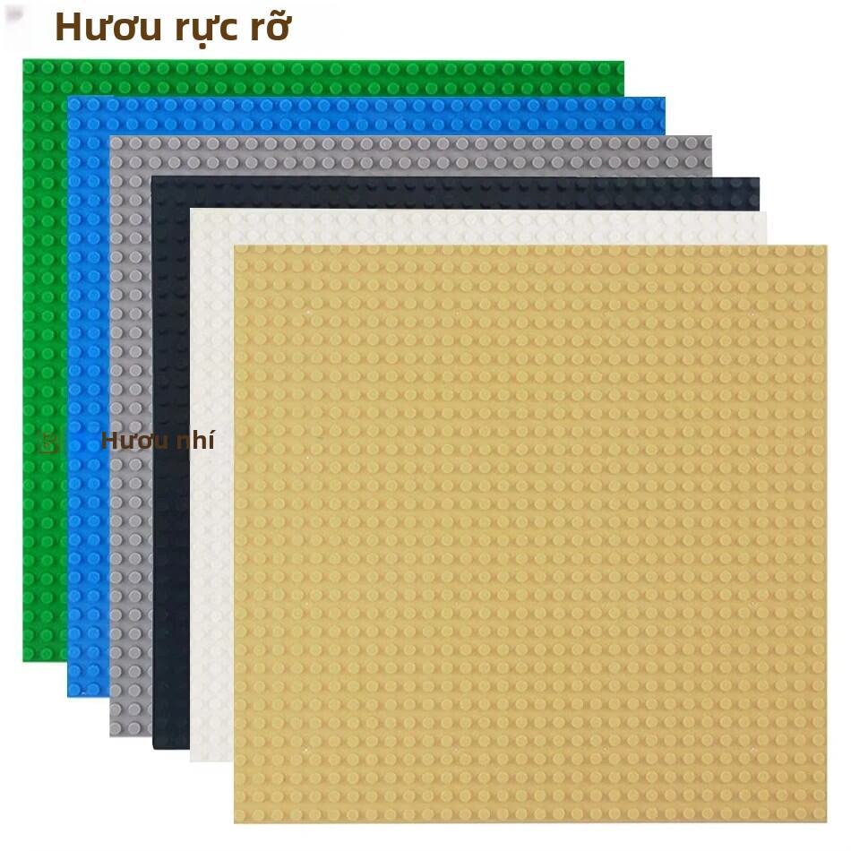 32x32 32x16 Cổ Điển Chấm Bi Khối Xây Dựng Tấm Đế MOC DIY Kích Thước Nhỏ Đế Gạch Cho Nhân Vật Thành P
