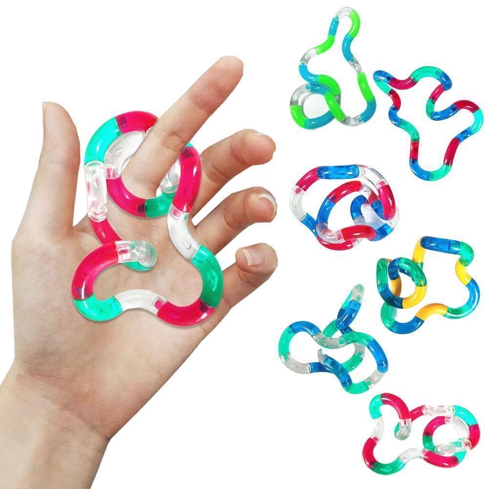 Pha Lê Fidget Tangle Đồ Chơi Giải Nén Tự Kỷ Brain Puzzle Tưởng Tượng Đồ Chơi Fidget Tự Làm Đồ Chơi X