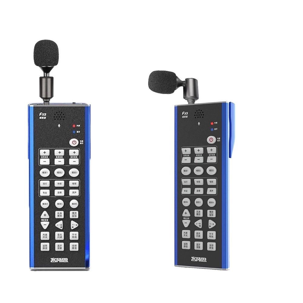 Điện Thoại Di Động Thẻ Âm Thanh Micro Ngón Tay Micro Mini Tư Duy Hát fx5 Neo Ngoài Trời Sống 51103