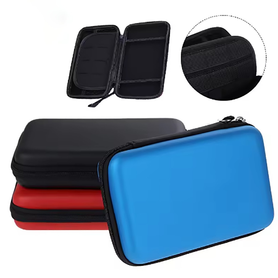 EVA Skin Carry Hard Case Bag Vỏ bảo vệ Túi lưu trữ di động thay thế cho bảng điều khiển 3DS XL LL mớ